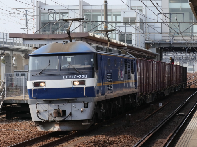 JR貨物 EF210形 EF210-328 鉄道フォト・写真 by Yの人さん 枇杷島駅 (JR)：2023年03月08日14時ごろ