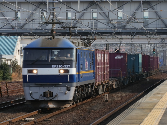 JR貨物 EF210形 EF210-327 鉄道フォト・写真 by Yの人さん 清洲駅：2023年03月08日15時ごろ