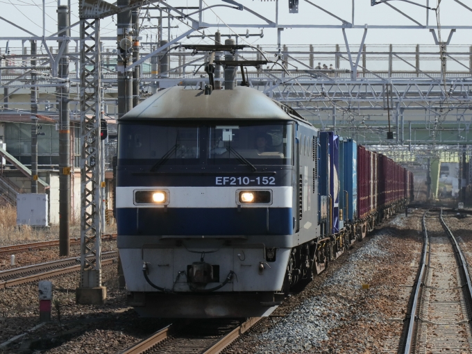 JR貨物 EF210形 EF210-152 鉄道フォト・写真 by Yの人さん 熱田駅：2023年03月11日14時ごろ