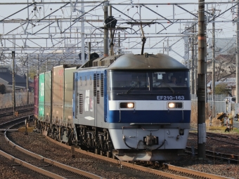 JR貨物 EF210形 EF210-163 鉄道フォト・写真 by Yの人さん 清洲駅：2023年03月11日16時ごろ