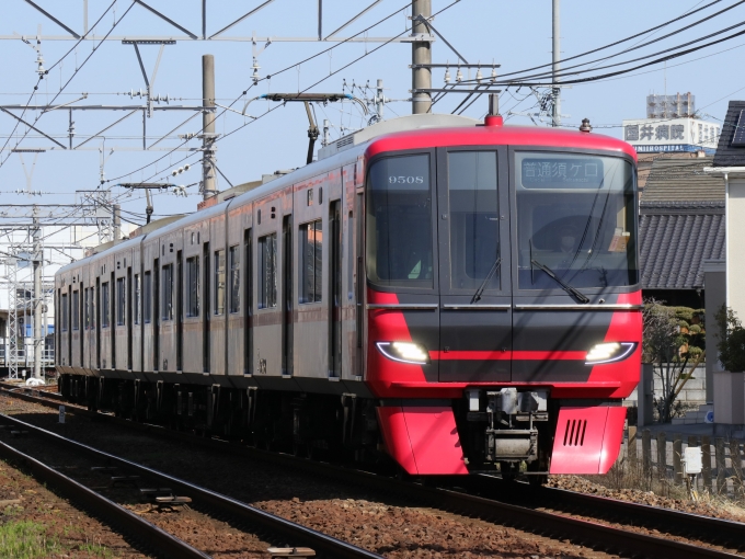 名古屋鉄道 名鉄ク9500形 9508 鉄道フォト・写真 by Yの人さん 新木曽川駅：2023年03月14日09時ごろ