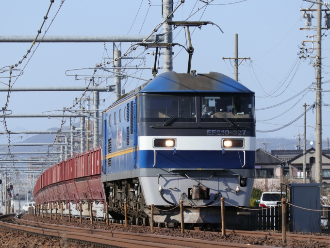 JR貨物 EF210形 EF210-327 鉄道フォト・写真 by Yの人さん 木曽川駅：2023年03月14日15時ごろ
