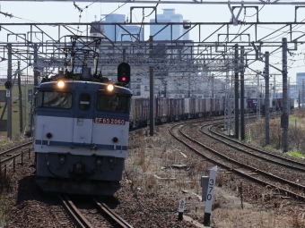 JR貨物 国鉄EF65形電気機関車 EF65-2060 鉄道フォト・写真 by Yの人さん 枇杷島駅 (JR)：2023年03月22日11時ごろ