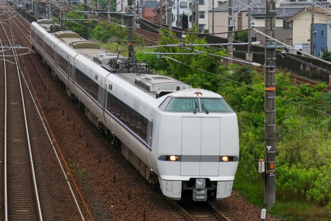 鉄道フォト・写真：JR西日本 681系電車 しらさぎ クモハ681-508 尾張一宮駅 鉄道フォト・写真 by Yの人さん - 撮影日 2023/06/23 10:07