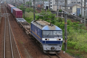 JR貨物 EF210形 EF210-347 鉄道フォト・写真 by Yの人さん 尾張一宮駅：2023年06月23日13時ごろ