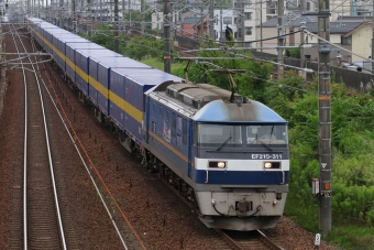 JR貨物 EF210形 EF210-311 鉄道フォト・写真 by Yの人さん 尾張一宮駅：2023年07月12日14時ごろ