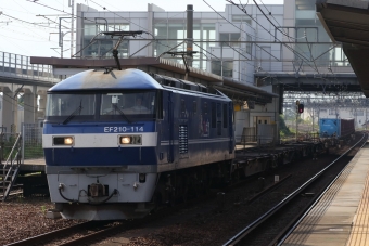 JR貨物 EF210形 EF210-114 鉄道フォト・写真 by Yの人さん 枇杷島駅 (JR)：2023年07月18日16時ごろ
