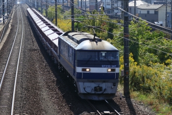 JR貨物 EF210形 EF210-347 鉄道フォト・写真 by Yの人さん 尾張一宮駅：2023年11月01日10時ごろ