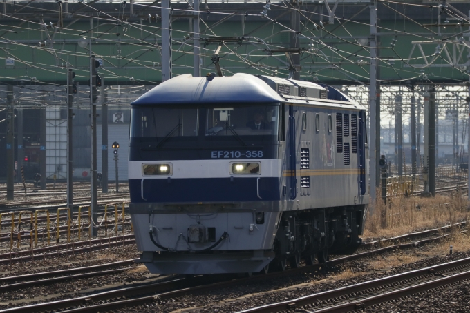 JR貨物 EF210形 EF210-358 鉄道フォト・写真 by Yの人さん 稲沢駅：2023年12月27日10時ごろ