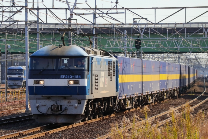 JR貨物 EF210形 EF210-154 鉄道フォト・写真 by Yの人さん 稲沢駅：2023年12月27日13時ごろ