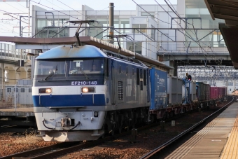 JR貨物 EF210形 EF210-148 鉄道フォト・写真 by Yの人さん 枇杷島駅 (JR)：2024年01月30日15時ごろ