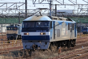 JR貨物 EF210形 EF210-158 鉄道フォト・写真 by Yの人さん 稲沢駅：2024年02月28日12時ごろ