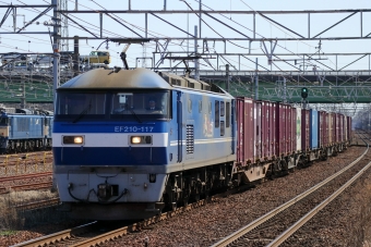 JR貨物 EF210形 EF210-117 鉄道フォト・写真 by Yの人さん 稲沢駅：2024年02月28日13時ごろ