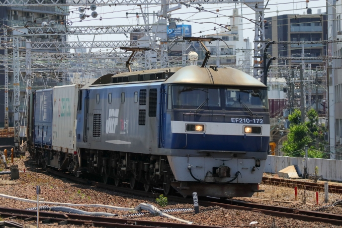 JR貨物 EF210形 EF210-172 鉄道フォト・写真 by Yの人さん 神戸駅 (兵庫県)：2024年06月01日12時ごろ