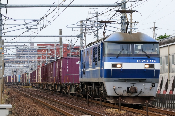 JR貨物 EF210形 EF210-119 鉄道フォト・写真 by Yの人さん 木曽川駅：2024年06月20日15時ごろ