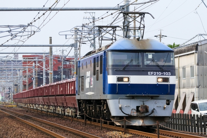 JR貨物 EF210形 EF210-103 鉄道フォト・写真 by Yの人さん 木曽川駅：2024年06月20日15時ごろ