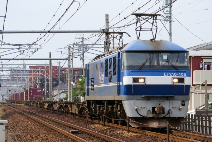 JR貨物 EF210形 EF210-106 鉄道フォト・写真 by Yの人さん 木曽川駅：2024年06月20日16時ごろ
