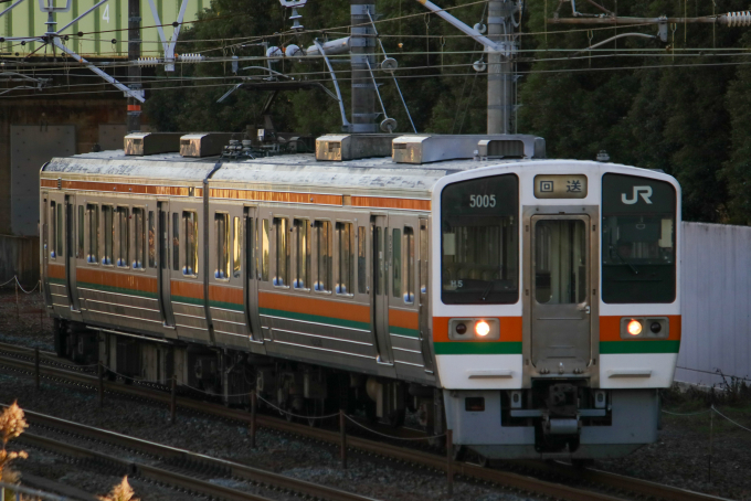 JR東海 国鉄213系電車 クハ212-5005 熱田駅 鉄道フォト・写真 by Yの人