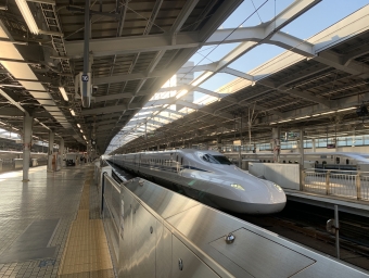 JR東海 744形(T`c) のぞみ(新幹線) 744-2 鉄道フォト・写真 by HIKARI_510Aさん 新大阪駅 (JR)：2022年01月10日15時ごろ