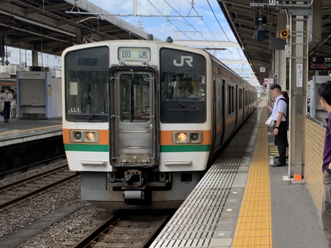 鉄道フォト・写真：JR東海 国鉄211系電車 クモハ211-5011 静岡駅 鉄道フォト・写真 by HIKARI_510Aさん - 撮影日 2023/08/08 09:38