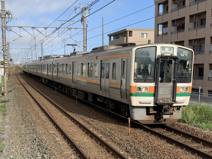 鉄道フォト・写真：JR東海 国鉄211系電車 クモハ211-5608 豊田町駅 鉄道フォト・写真 by HIKARI_510Aさん - 撮影日 2023/08/10 07:31