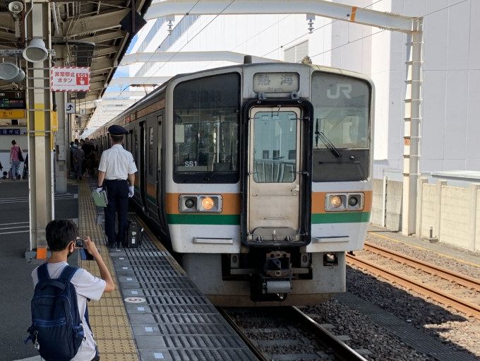 鉄道フォト・写真：JR東海 国鉄211系電車 クモハ211-5607 静岡駅 鉄道フォト・写真 by HIKARI_510Aさん - 撮影日 2023/08/12 10:32