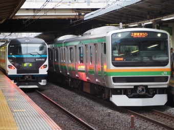 JR東日本E231系電車 E231-538 鉄道フォト・写真 by てぃーわいさん 大船駅 (JR)：2021年10月31日15時ごろ