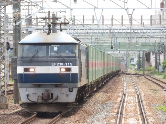 JR貨物 EF210形 EF210-115 鉄道フォト・写真 by 桜坂時雨さん 熱田駅：2021年05月29日12時ごろ