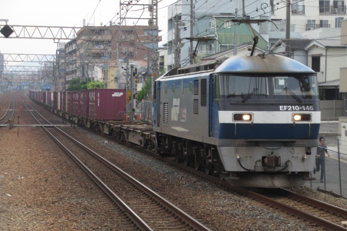 鉄道フォト・写真：JR貨物EF210形電気機関車 EF210-146 甲南山手駅 鉄道フォト・写真 by かいそうしゃさん - 撮影日 2022/06/18 12:40