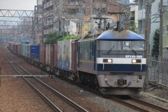 JR貨物 EF210形 EF210-325 鉄道フォト・写真 by かいそうしゃさん 甲南山手駅：2022年06月18日12時ごろ