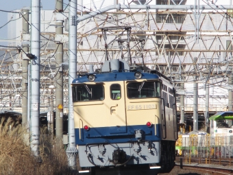 JR貨物 国鉄EF65形電気機関車 1103 鉄道フォト・写真 by 周波数さん 大船駅 (JR)：2022年02月27日15時ごろ