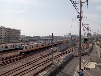 JR東日本E233系電車 鉄道フォト・写真 by ふっひーさん 三鷹駅：2022年03月13日12時ごろ