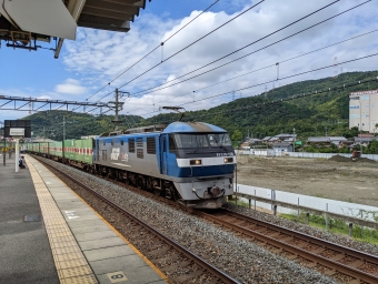 JR貨物 EF210形 EF210-158 鉄道フォト・写真 by lariさん 島本駅：2022年09月10日10時ごろ