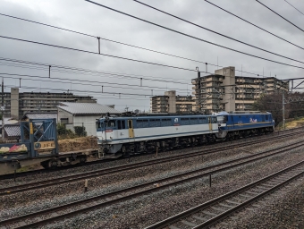 JR貨物 国鉄EF65形電気機関車 EF65 　2063 鉄道フォト・写真 by lariさん 山崎駅 (京都府)：2023年02月19日14時ごろ