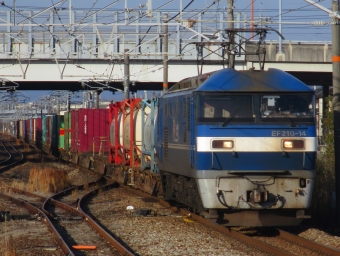JR貨物 EF210形 EF210-14 鉄道フォト・写真 by ウグイスさん 中庄駅：2024年03月13日07時ごろ