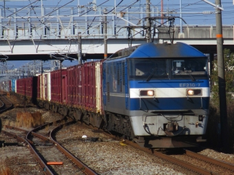 JR貨物 EF210形 EF210-7 鉄道フォト・写真 by ウグイスさん 中庄駅：2024年03月13日08時ごろ