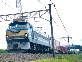 JR貨物 EF66形 EF66 27 鉄道フォト・写真 by よっさん 東大垣駅：2020年05月19日16時ごろ
