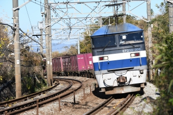 JR貨物 EF210形 EF210-306 鉄道フォト・写真 by よっさん 根府川駅：2021年12月11日13時ごろ