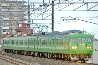 JR西日本 クハ116形 クハ116-306 鉄道フォト・写真 by よっさん 堅田駅：2021年01月27日08時ごろ