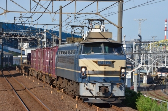 JR貨物 EF66形 EF66 27 鉄道フォト・写真 by よっさん ささしまライブ駅：2020年06月20日07時ごろ