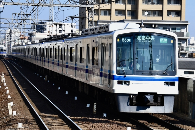 泉北高速鉄道 大阪府都市開発5000系電車 5506 天下茶屋駅 (南海) 鉄道フォト・写真 by よっさん レイルラボ(RailLab)