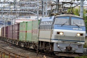 JR貨物 国鉄EF66形電気機関車 EF66 122 鉄道フォト・写真 by よっさん 大船駅 (JR)：2023年04月22日07時ごろ