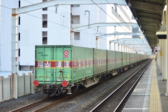 JR貨物コキ100系貨車 福山レールエクスプレス 鉄道フォト・写真 by よっさん 静岡駅：2021年01月20日07時ごろ
