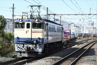 JR貨物 国鉄EF65形電気機関車 EF65 2066 鉄道フォト・写真 by よっさん 新川崎駅：2021年11月14日13時ごろ