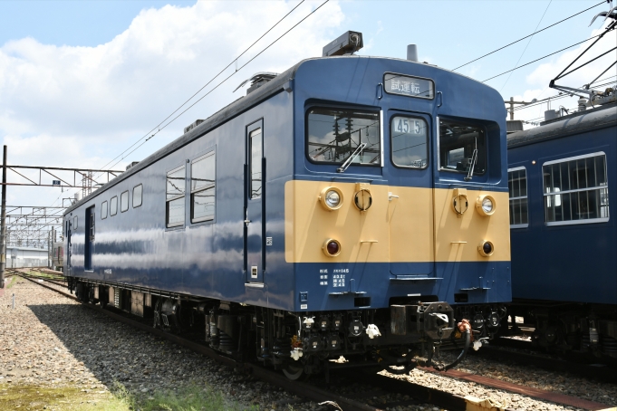 鉄道フォト・写真：JR西日本 国鉄145系電車 クモヤ145-1051 吹田駅 (JR) 鉄道フォト・写真 by よっさん - 撮影日 2022/07/17 10:55