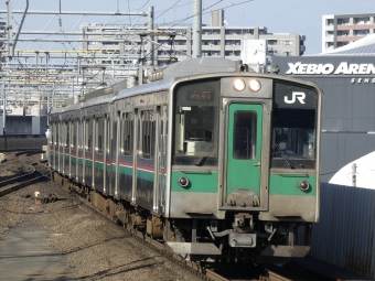JR東日本 クハ700形 クハ700-1017 鉄道フォト・写真 by Touhoku719さん 長町駅 (JR)：2021年09月22日14時ごろ