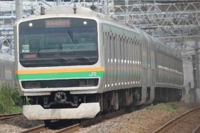 鉄道フォト・写真：JR東日本E231系電車 クハE230-8063 新子安駅 鉄道フォト・写真 by Silence-Suzumeさん - 撮影日 2022/09/17 12:19