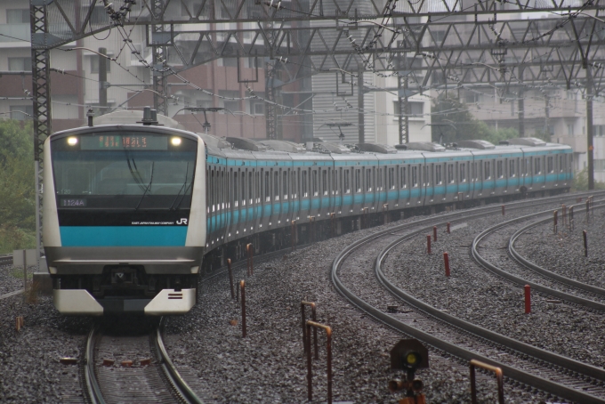 鉄道フォト・写真：JR東日本E233系電車 クハE233-1020 川口駅 鉄道フォト・写真 by Silence-Suzumeさん - 撮影日 2023/10/15 12:35