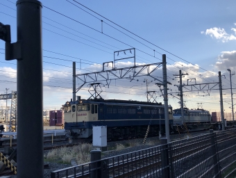 JR貨物 国鉄EF65形電気機関車 EF65 2074 鉄道フォト・写真 by 猫太郎さん 岸辺駅：2022年03月06日16時ごろ
