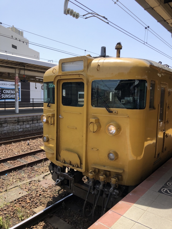 鉄道フォト・写真：JR西日本 国鉄115系電車 下関駅 鉄道フォト・写真 by NR0319さん - 撮影日 2023/04/22 11:31